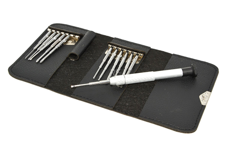 C29969 Quickpit Mini Tool 12 Tips, Flat+Phillips+Allen 2.5, 2.0, 1.5mm+T6, T9 - Image 1