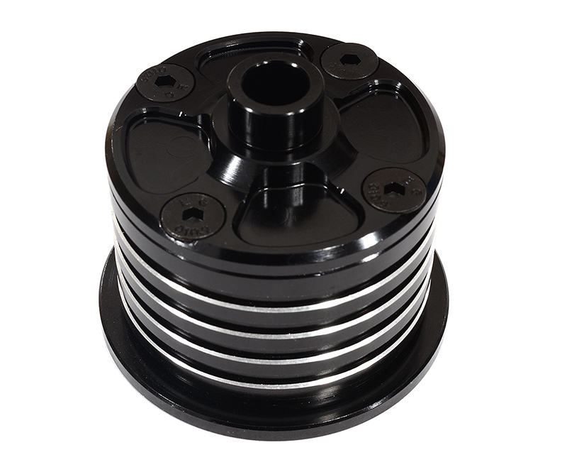 C29982BLACK Billet Machined Differential Housing for Losi 1/5 DB XL-E & 2.0 - Black - Image 1