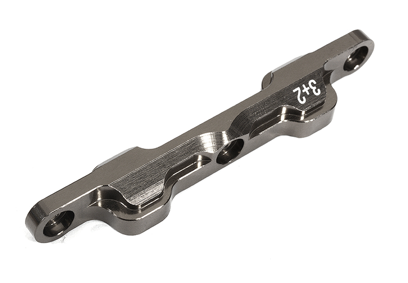 C29985GREY Billet Machined 3+2 Rear Arm Mount C for Team Associated DR10 Drag Race Car RTR - Image 1