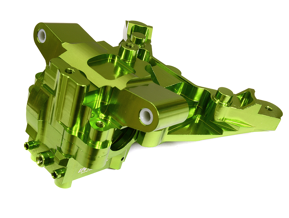 C29993GREEN Billet Machined Front Bulkhead for Traxxas 1/10 Maxx 4S 8920 - Image 1