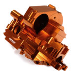 Orange Billet Machined Rear Bulkhead & Gear Covers for Traxxas 1/10 Maxx 4S 8928