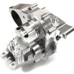 Silver Billet Machined Rear Bulkhead & Gear Covers for Traxxas 1/10 Maxx 4S 8928