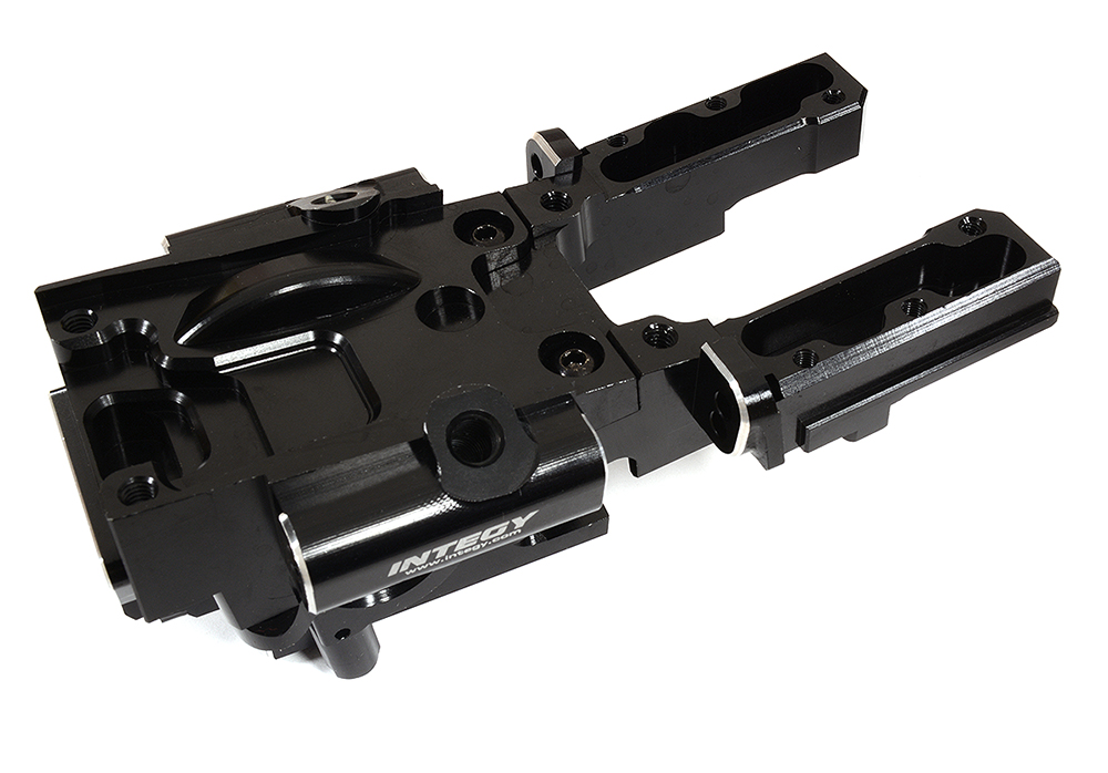 C29995BLACK Black Billet Machined Front Bulkhead for Traxxas E-Revo 2.0 (1/10 Scale) 8630 - Image 1