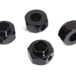 12mm Hex Wheel (4) Hub Alloy 8mm Thick for Traxxas TRX-4 Scale & Trail Crawler