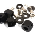 12mm Hex Wheel (4) Hub Alloy 10mm Thick for Traxxas TRX-4 Scale & Trail Crawler