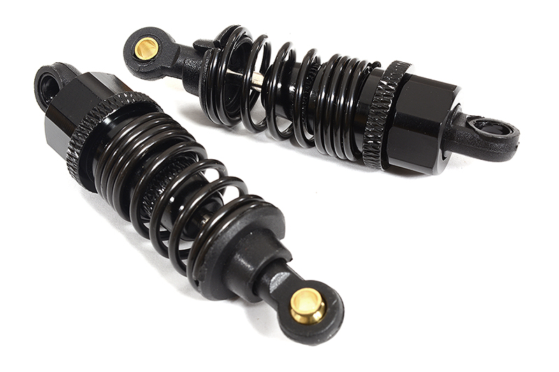C30020BLACK Alloy Shocks w/ Hard Springs for 1/10 Touring Car & Drift Car (L=58mm) - Image 1