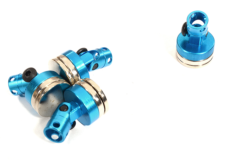 C30021BLUE Magnetic Force Type 6mm Size Body Mount Set for 1/10 Crawler, Drift & TC - Image 1