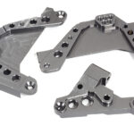 Billet Machined Front Shock Towers for Axial 1/10 SCX10 III