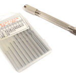 Mini Hand Drill Tool w/ Drill Bits (0.8-3mm) for Model Building