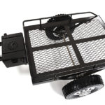 Realistic Leaf Spring 1/10 Size Low Side Trailer 300x205x113mm for Scale Crawler