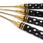 Metric Size Allen Hex Wrench Set 4pcs (1.5, 2, 2.5 & 3mm)