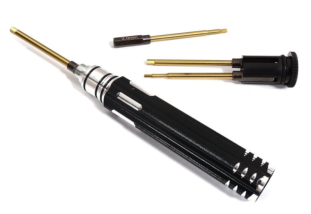 C30244 QuickPit Metric Size Allen Hex Wrench 4 Sizes Set (1.5, 2, 2.5 & 3mm) - Image 1