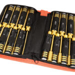 16-Piece RC Model Tool Set with Carrying Bag for Hobby Maintenance