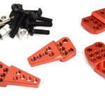 Alloy Machined Shock Tower Add-On Mounts for Axial 1/10 SCX10 II
