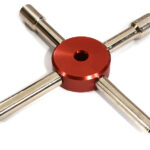 Metric Size Hex Nut 4-in-1 Tool (4, 5.5, 7 & 8mm)