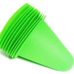 10pcs Realistic Plastic Traffic Cone 75mm Tall for 1/10 Scale Crawler Truck