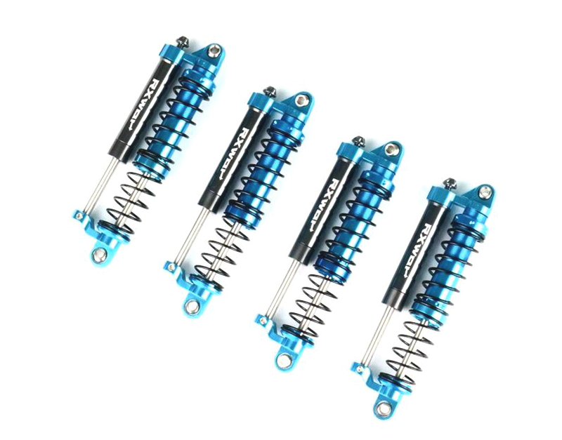 C30312BLUE Realistic Negative Pressure 94mm Shock Set (4) for 1/10 Off-Road Scale Crawler - Image 1