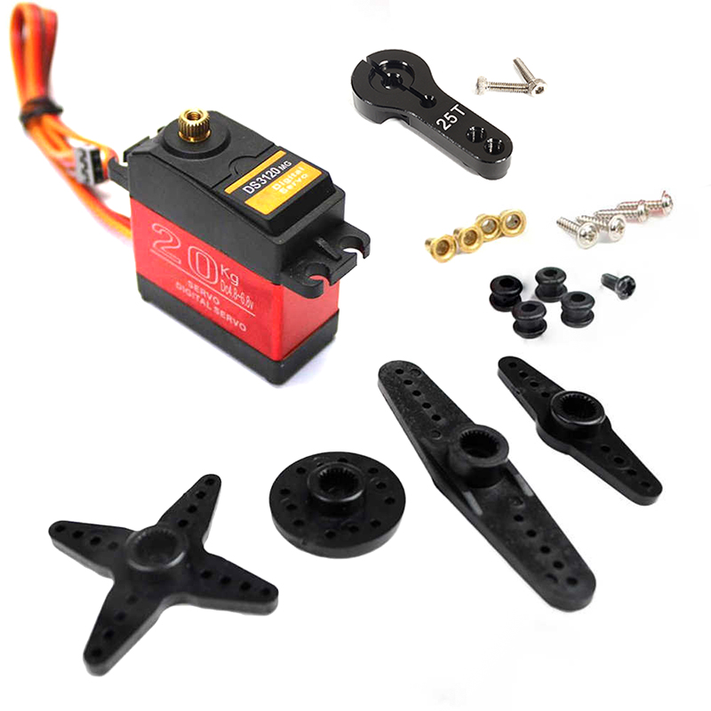 C30373 DS3120MG Standard Size Digital Servo 20kg Torque 40x20x41mm 0.14s 278oz-in - Image 1