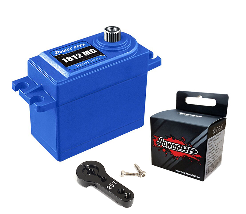 C30393 Power HD HD-1812MG Waterproof High Torque Digital Servo 18kg 0.12s - Image 1