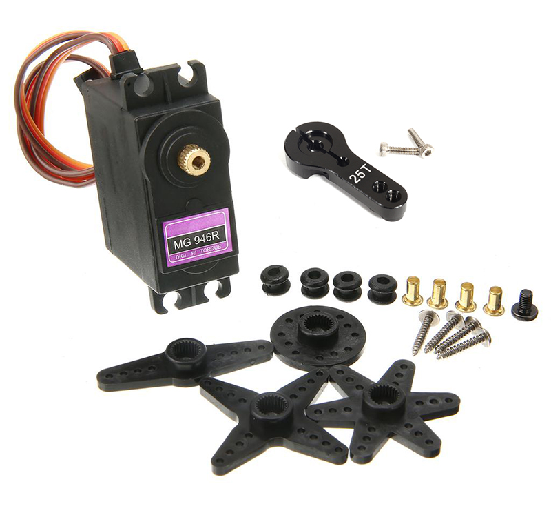 C30419 V3 Digital MG946R Standard Size Metal Gear Servo 14kg 0.15s w/ Metal Horn - Image 1
