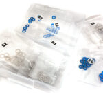 Assorted Spacers, Washers & Shims Kit w/ Storage Box for RC Application