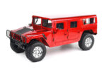 1/10 Scale 4X4 RC Hummer Truck ARTR with 2.4GHz Stick Remote, Red