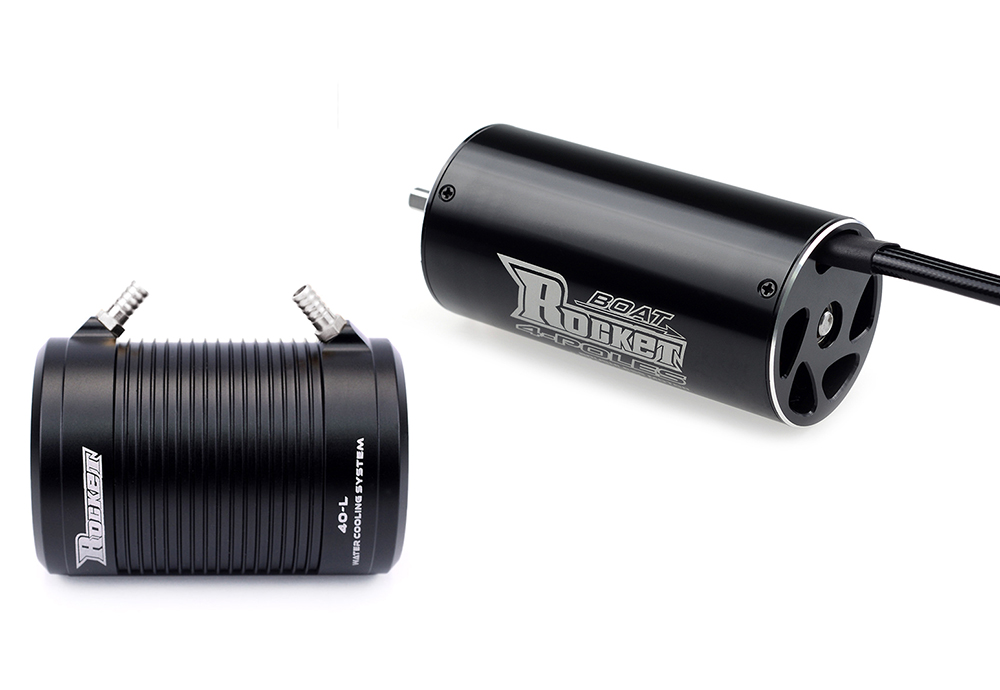 C30505 Surpass 4082 Sensorless Brushless Motor 1280kV w/ 5mm Shaft w/ 40L Water Jacket - Image 1