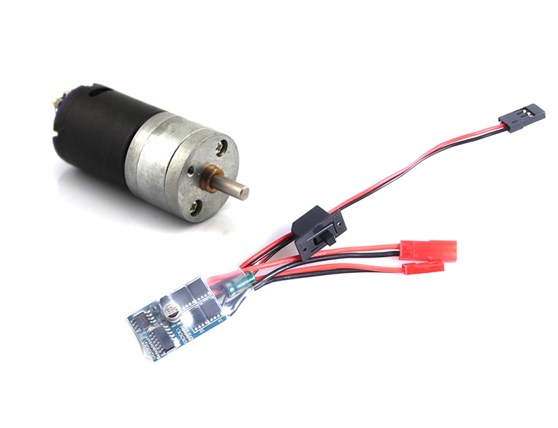 C30571 30A ESC + 1/16 Size High Torque Gearbox w/ 370 Size Drive Motor for WPL - Image 1