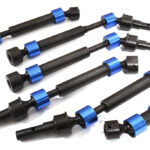 V2 6-Piece Metal Drive Shafts Set for Traxxas 1/10 E-Revo 2.0 8650 8655 8658
