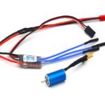 1220 Brushless Motor 10300kV + Mini Size 10A ESC