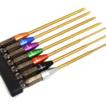 QuickPit 7 Sizes, 1/4in Adapter Allen Hex Tips (0.05 1.5 1/16 5/64 2.5 3/32 3.0)