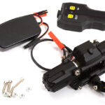 Realistic Heavy-Duty Twin Motor Winch w/ Remote Control for 1/10 Scale Crawler
