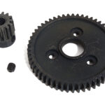 Steel 0.8M 32 Pitch 54T Spur+14T Pinion Set w/5mm for Most Traxxas 1/10 4X4