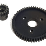 Steel 0.8M 32 Pitch 54T Spur+17T Pinion Set w/5mm for Most Traxxas 1/10 4X4