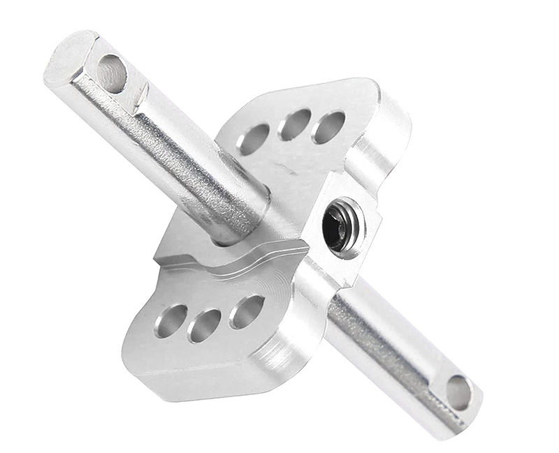 C30713SILVER Machined Lock Diff Hub Spool for Traxxas 1/10 Slash 2WD & Other Trucks 2382 - Image 1
