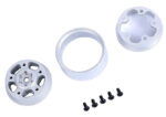 Billet Machined Alloy Wheels (2) for Axial 1/24 SCX24 Rock Crawler - Image 2