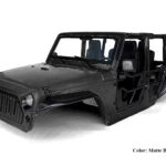 Realistic JC10 Hard Plastic Body Kit for 1/10 Scale Off-Road Crawler WB=313mm