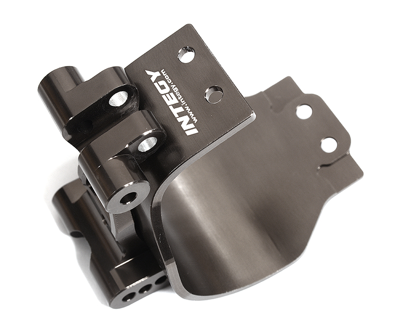 C30933GREY Billet Machined Motor Guard for Team Associated DR10 Drag Race Car RTR - Image 1