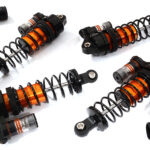 Billet Machined Piggyback Shock Set for Arrma 1/10 Granite Voltage 2WD AR330433