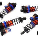 Billet Machined Piggyback Shock Set for Arrma 1/10 Granite Voltage 2WD AR330433