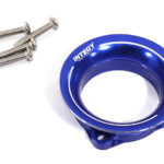 Aluminum Blue Cold Air Intake Ram Funnel for 30x30mm Size Cooling Fan