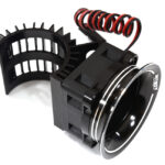 28mm Motor Heatsink + 25x25mm Cooling Fan w/Intake Ram Funnel for 380 & 390 Size
