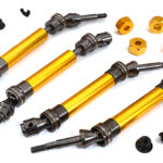 Front & Rear Universal Drive Shaft Set for Traxxas 1/10 Slash 4X4 6851X 6852X