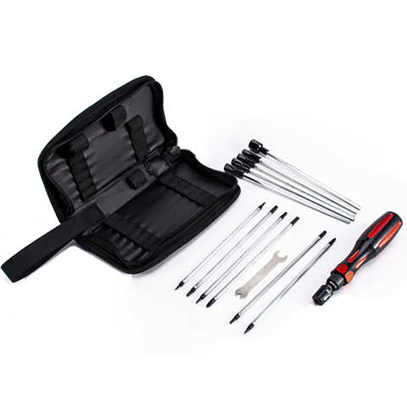 C31003 19-In-1 Quick Release Ratchet 28mm Handle Tool Set w/ Carrying Bag - Image 1