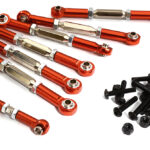 Turnbuckle Set (7) 73mm, 38mm for 1/10 Traxxas Slash 2WD 2742 3644 3745