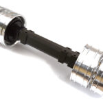 Billet Machined Straight Axle w/ Dually Wheels for 1/14 Semi-Tractor (W=182mm)