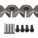 12mm Hex Wheel (4) Hub 6mm Thick for 1/10 Traxxas, Axial, Tamiya, Drift & TC