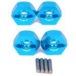 12mm Hex Wheel (4) Hub 5mm Thick for 1/10 Traxxas, Axial, Tamiya, Drift & TC