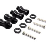 12-to-17mm Conversion Alloy Hex Wheel (4) Hub +25mm Offset for 1/10 Scale RC