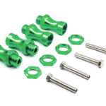 12-to-17mm Conversion Alloy Hex Wheel (4) Hub +25mm Offset for 1/10 Scale RC